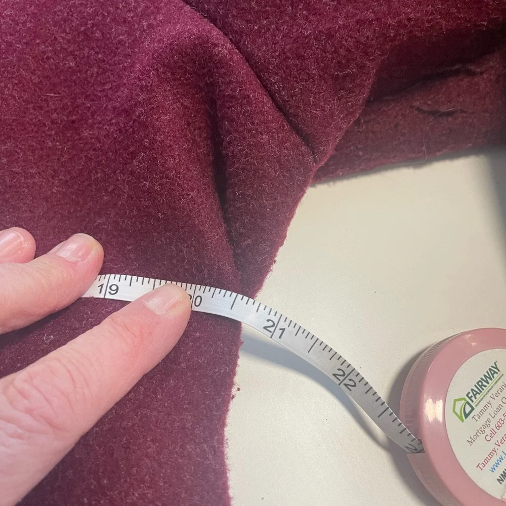 BloomChic Deep Cranberry Outerwear - Picture 7 of 8